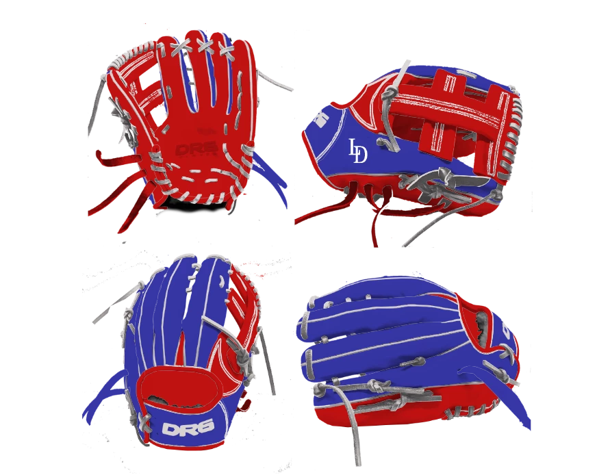 DRG Sports Line Drive Academy Neighborhood Series Gloves 3 DRG Sports Line Drive Academy Neighborhood Series Gloves - Image 3