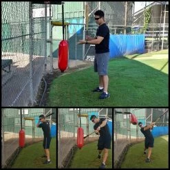 The 'Power Bag' Power Hitting Trainer By Muhl Tech -Baseball Shop Muhlbag1collage