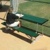 BSN 7.5' Scorer's Table With Bench-Natural -Baseball Shop best08 X
