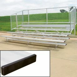 BSN Bleachers With Fencing