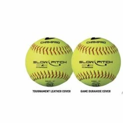 ASA Approved .44 Slow Pitch Softballs By Champro Sports