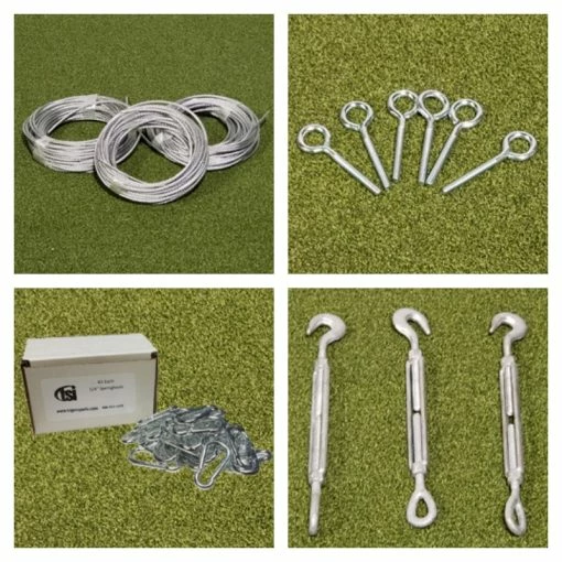 Trigon Sports International Installation Hardware For Existing Cage Frame -Baseball Shop collage be338f55 fafa 46eb a1c7 e757739daed5