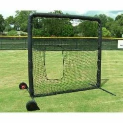 Pro 7'x7' Softball Screen With #60 Netting By Muhl Tech