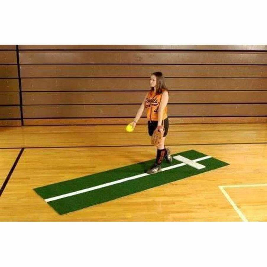 Trigon Sports International Softball Pitching Mat (No Stride Line) 2 Trigon Sports International Softball Pitching Mat (No Stride Line) - Image 2